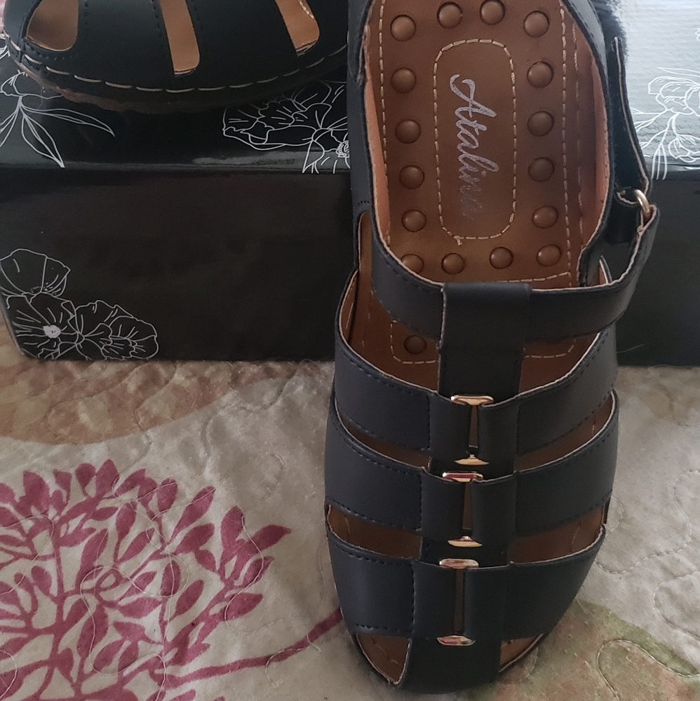 Women sandals black - Picture 2 of 7